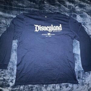 Disney Navy Long Sleeve Tee
